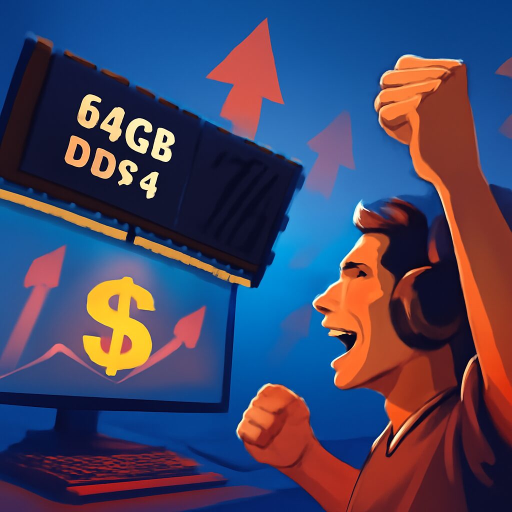 RAM Jackpot! Gamer Nabs 64GB DDR4 for $100 Amidst Skyrocketing Prices