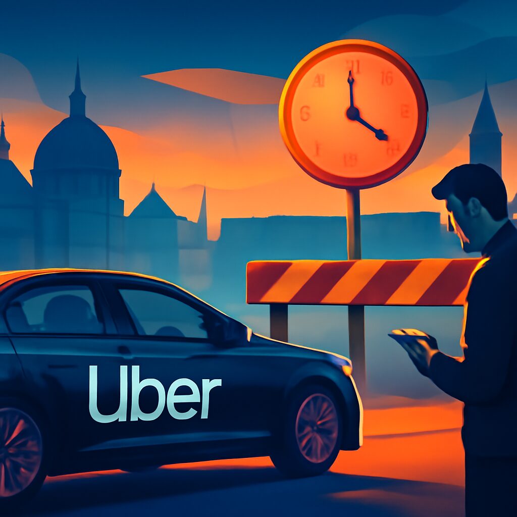 Uber’s European Plans Face Unexpected Delays