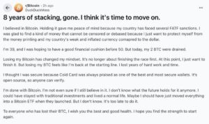 The Bittersweet Bitcoin Journey of a Devoted Holder