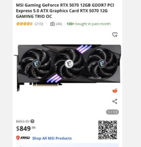 GPU Price Alert: Nvidia RTX 5070 Costs Soar Way Past Launch Price!