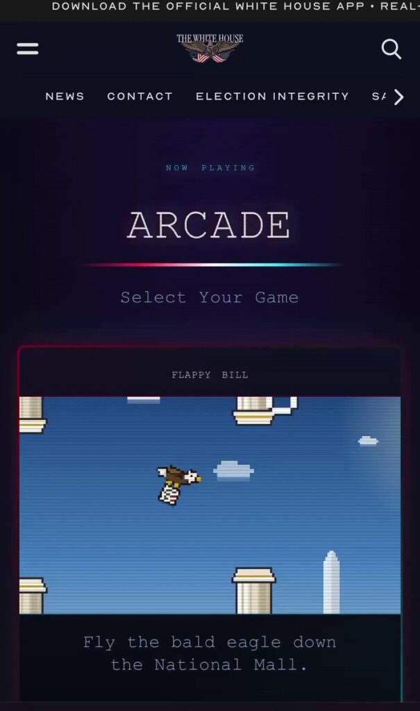 White House Unveils Official Gaming Arcade: Policy Meets Pixels!