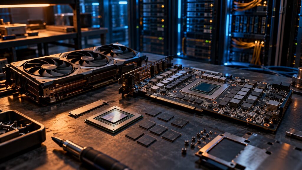 Leaked Footage Shows RTX 5090s Being Stripped for AI Servers in China